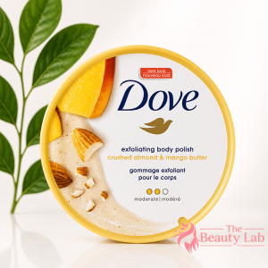 Dove Exfoliating Body Polish – Crushed Almond & Mango Butter-298gm (Slovakia)